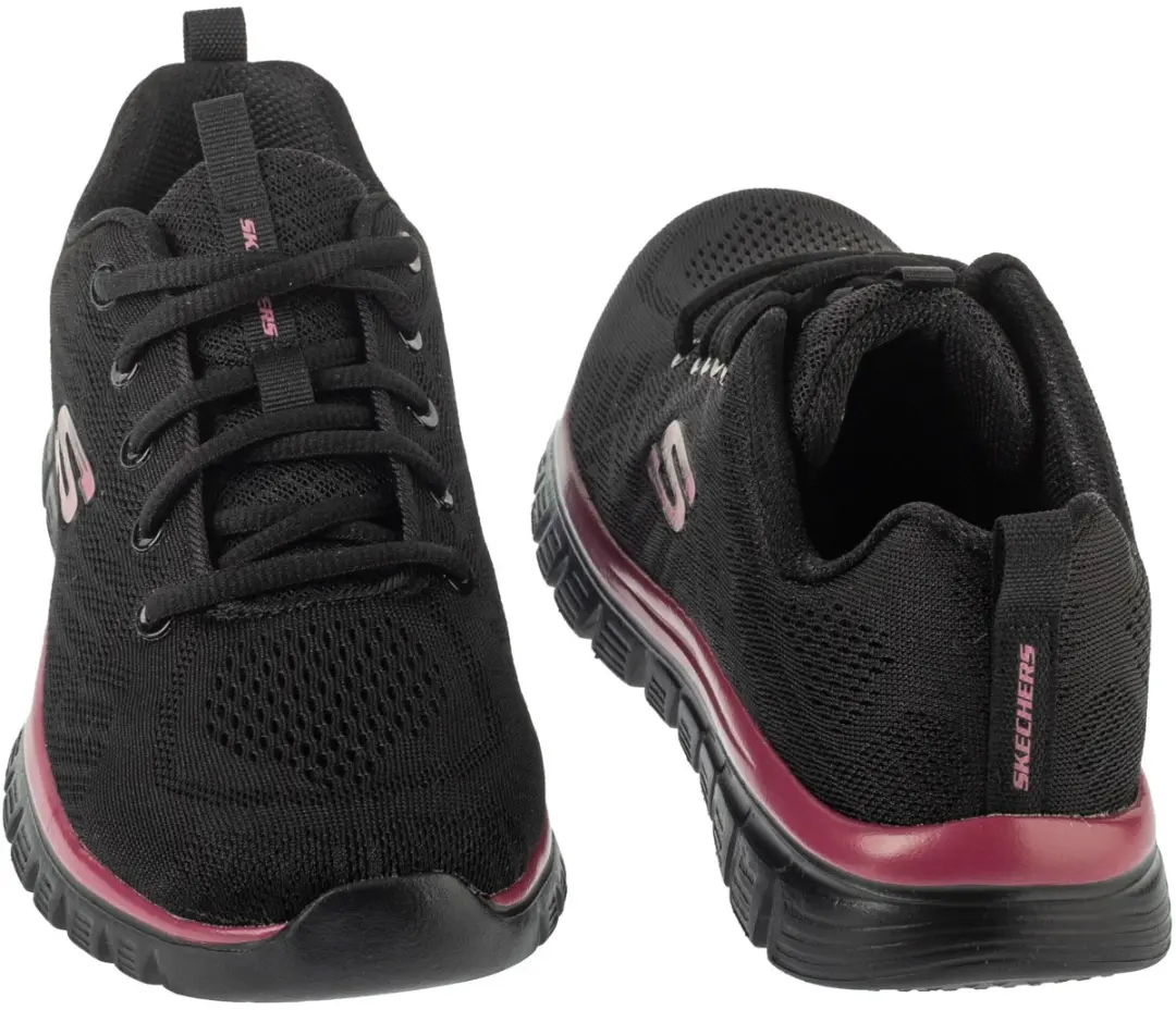Skechers Graceful Get Connected Sneakers - Zwart - 36 - afbeelding 5 van 5