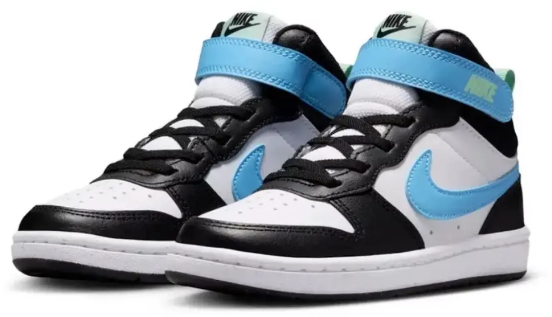 Nike Court Borough Mid 2 PSV Sneakers - Wit - afbeelding 2 van 6