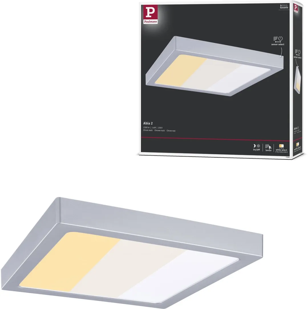 Paulmann LED-paneel Abia 2 White Select 14W 900lm