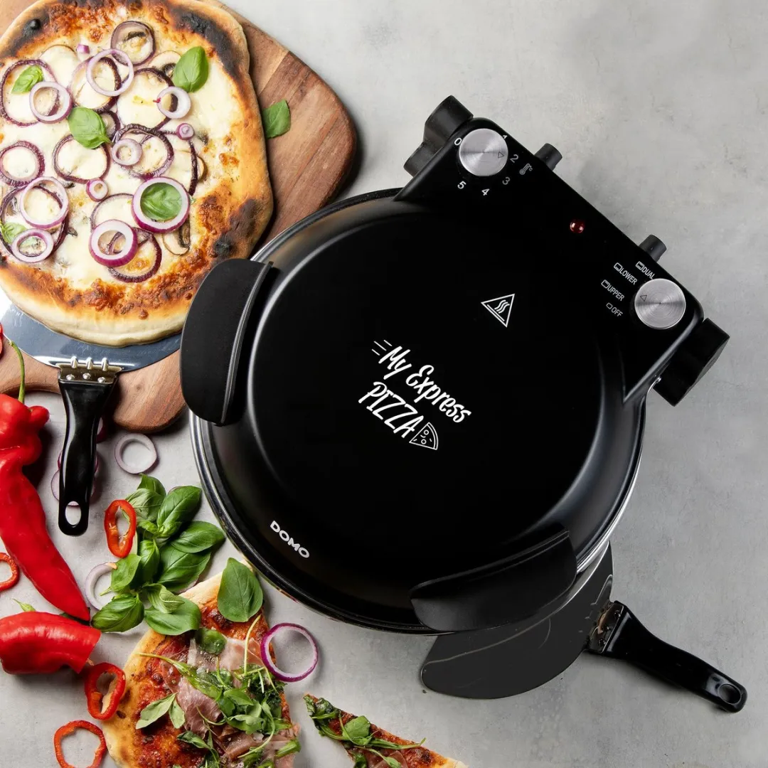 Domo My Express Pizza Pizzaoven DO9285PZ - 1200W - 32cm - afbeelding 6 van 6
