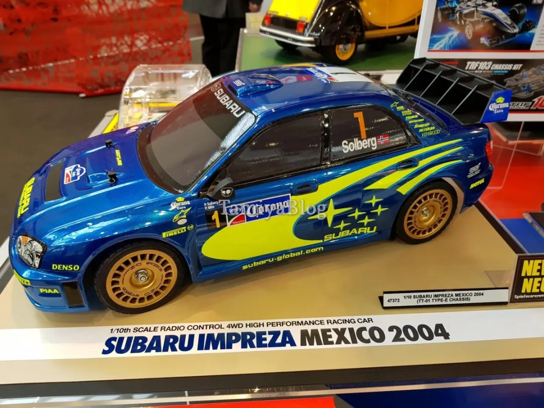 Tamiya Subaru Impreza WRX Mexico 2004 TT-01E Modelbouwpakket 1:10 - Multi