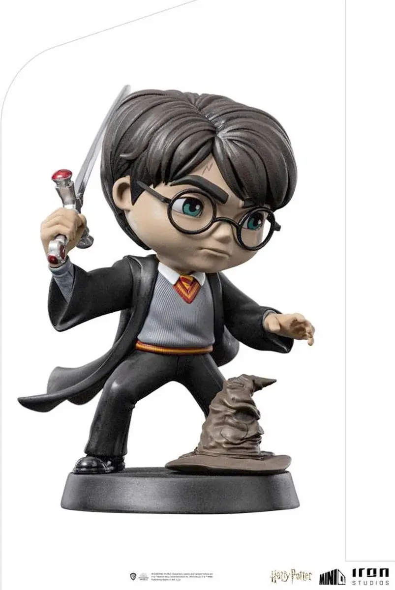 Iron Studios Harry Potter MiniCo Figuur - Harry Potter met Zwaard van Gryffindor - afbeelding 6 van 6