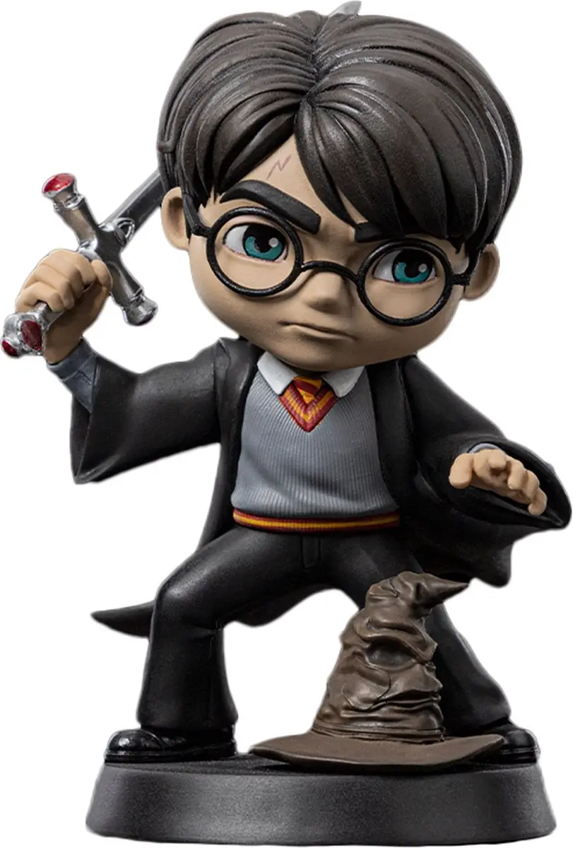 Iron Studios Harry Potter MiniCo Figuur - Harry Potter met Zwaard van Gryffindor - afbeelding 4 van 6