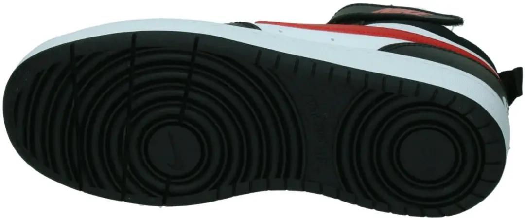 Nike Borough Mid 2 Kindersneakers - Wit/Rood - 36.5 - afbeelding 4 van 6