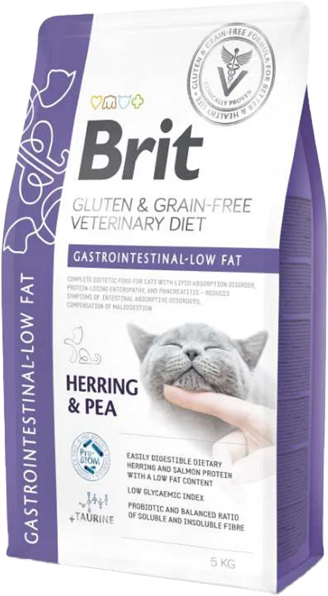 Brit VD Cat Gastrointestinal Low Fat 5kg