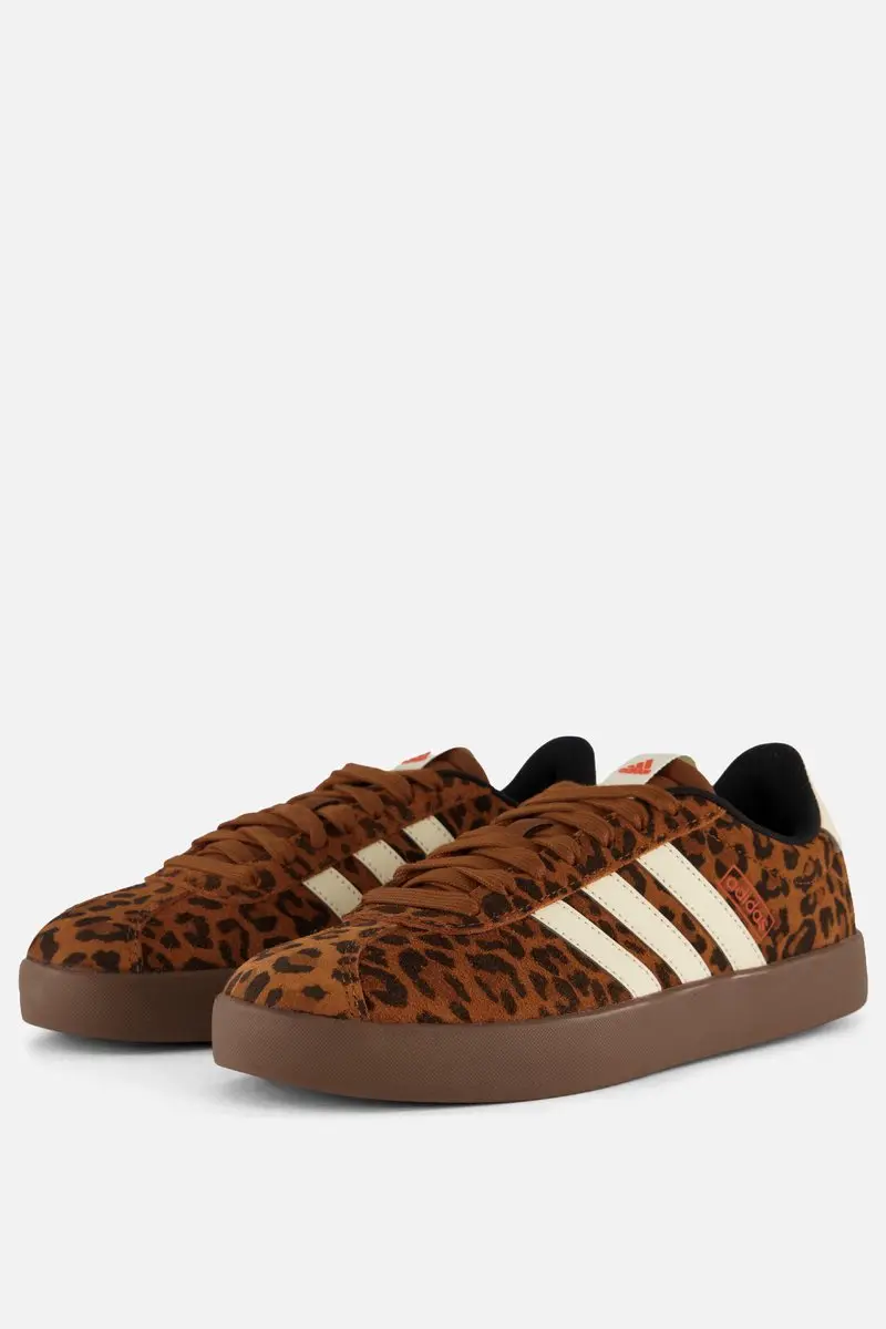adidas VL Court 3.0 Leopard Sneakers Dames