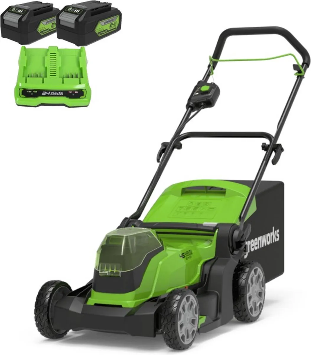 Greenworks G24X2LM41K4X Accu Maaier 48V