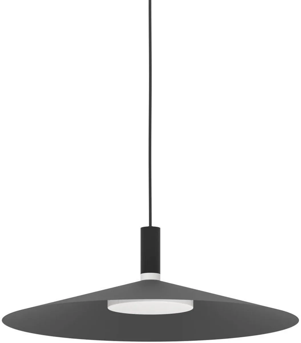 EGLO connect.z Conomavilla-Z Smart Hanglamp Ø45cm - Zwart/Wit - RGB & Wit - Zigbee