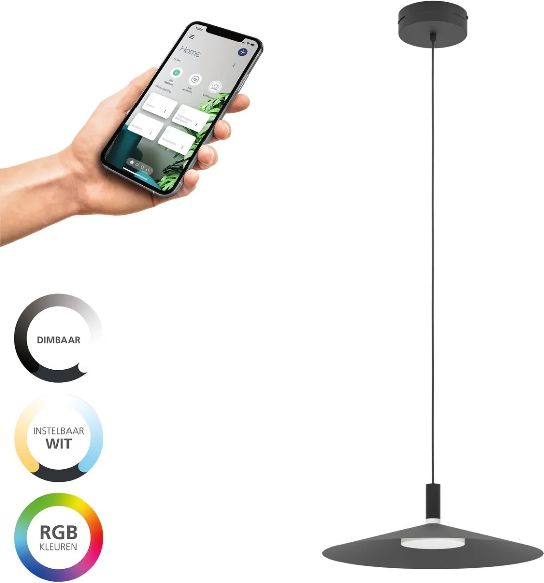 EGLO connect.z Conomavilla-Z Smart Hanglamp Ø45cm