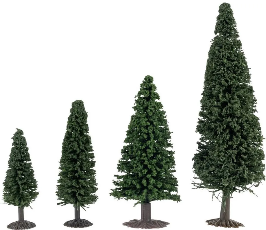 Faller Schaal 0 Set Bomen Zilverspar 100 Stuks