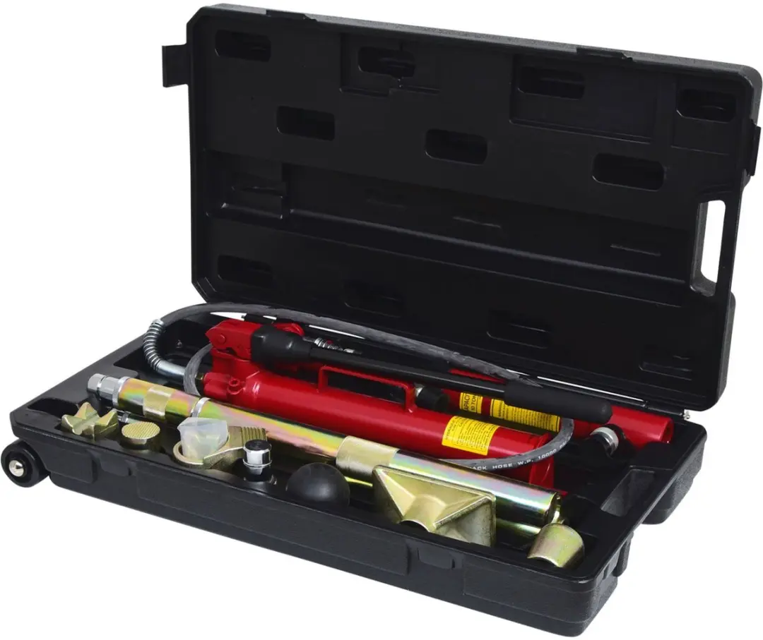 KS TOOLS Hydraulische Richtgereedschapset voor voertuigen 10t 17-delig