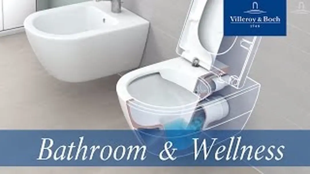 Villeroy & Boch O.novo Compact Wandcloset 5688HRR1 - Wit - afbeelding 5 van 6