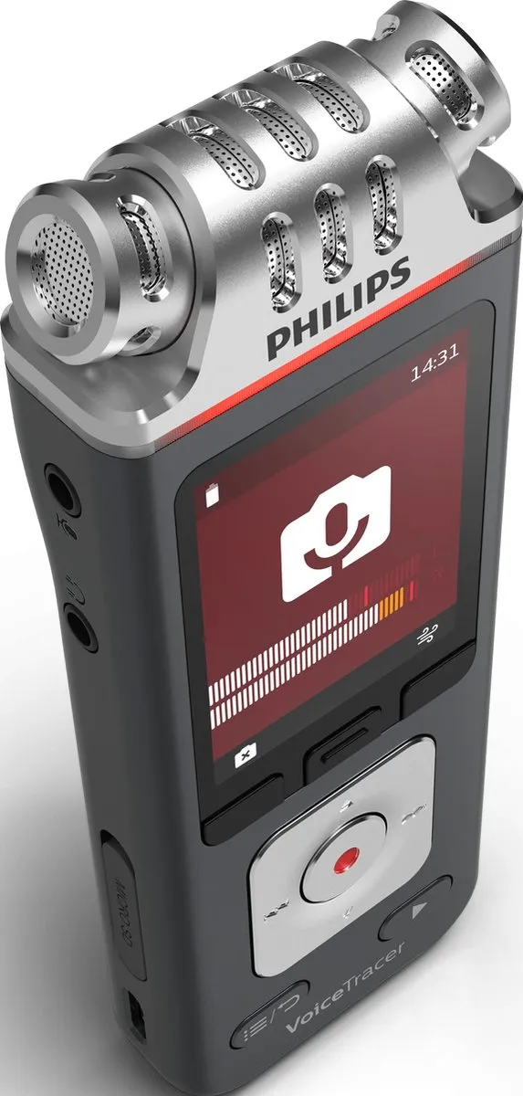 Philips DVT7110 Memorecorder 8GB - Grijs