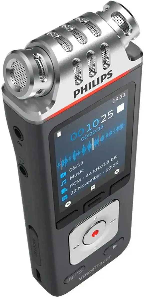 Philips DVT7110 Memorecorder 8GB - Grijs