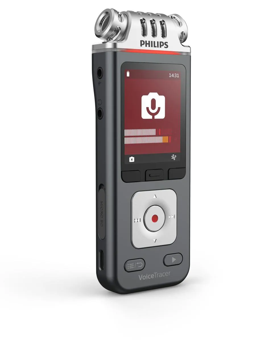 Philips DVT7110 Memorecorder 8GB - Grijs