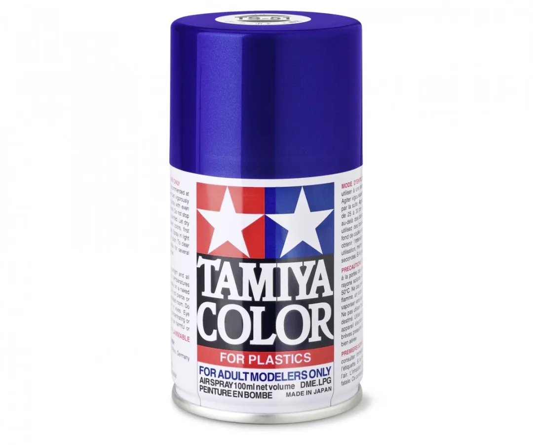 Tamiya TS-51 Racing Blue Acryl Spray 100ml