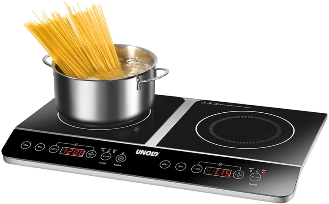 Unold 58175 Inductiekookplaat 60cm - 2 Zones - Zwart