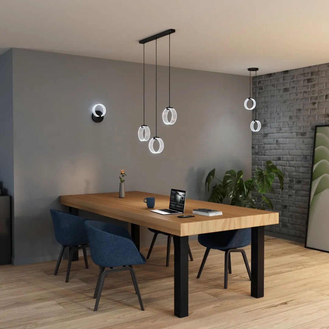 Osram Decor Circle 3XPendant LN 20W Hanglamp - Zwart