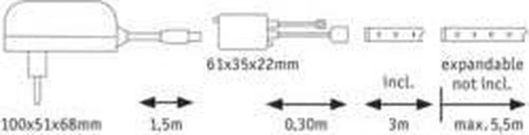 Paulmann MaxLED 250 RGBW LED-strip 300cm - Zilver