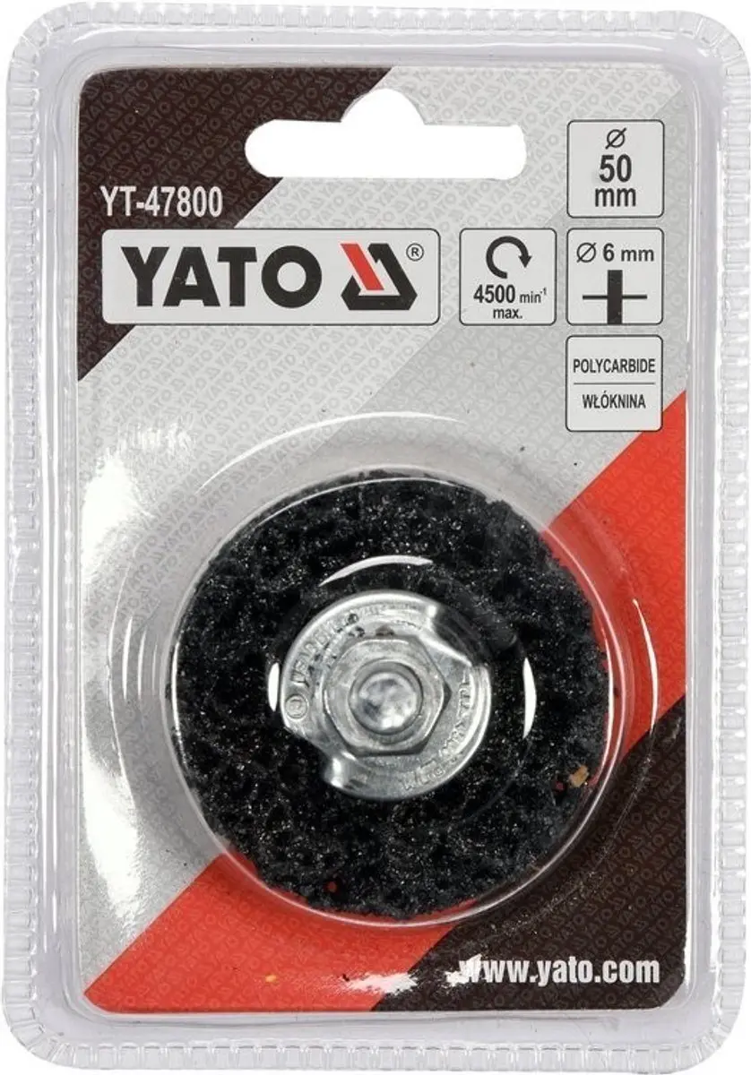 Yato YT-47800 Schuurborstel van Vlies - 50mm - afbeelding 3 van 4