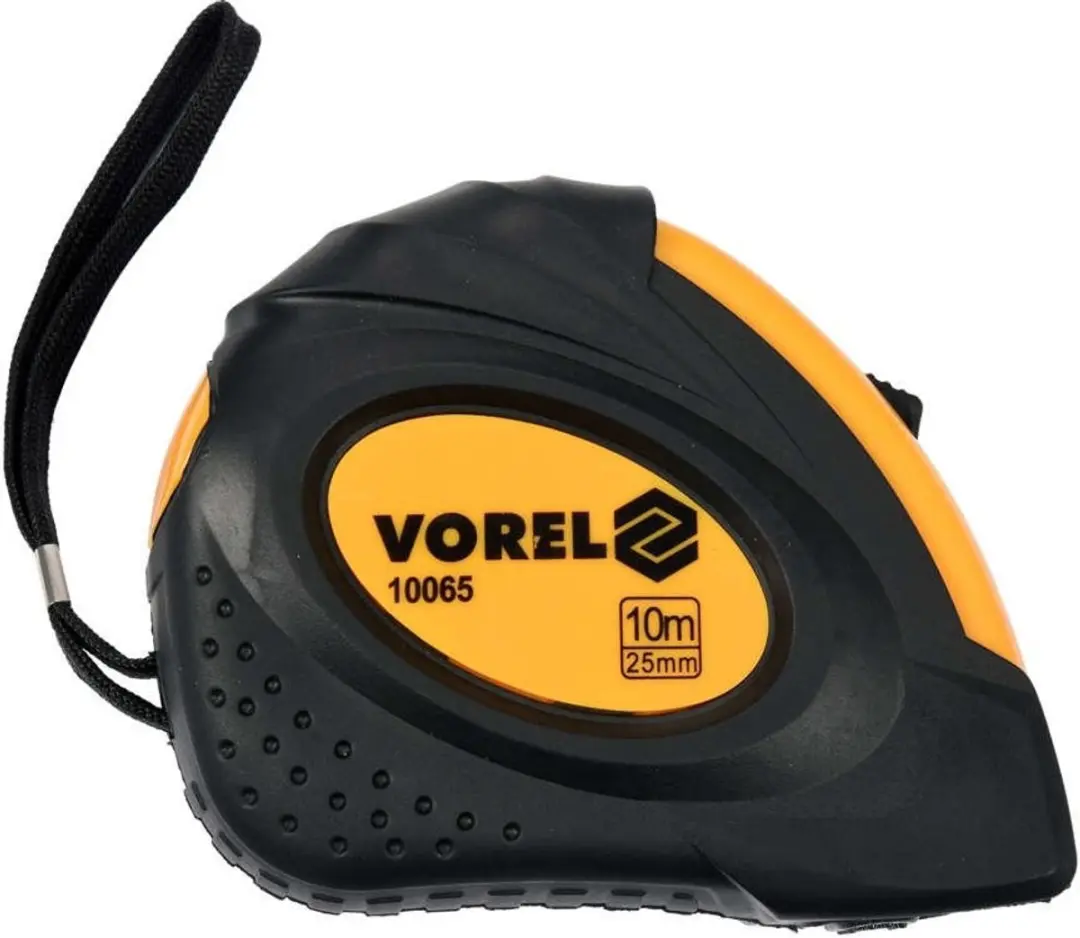Vorel Rolmaat 10m x 25mm Dubbele Vergrendeling - afbeelding 2 van 6