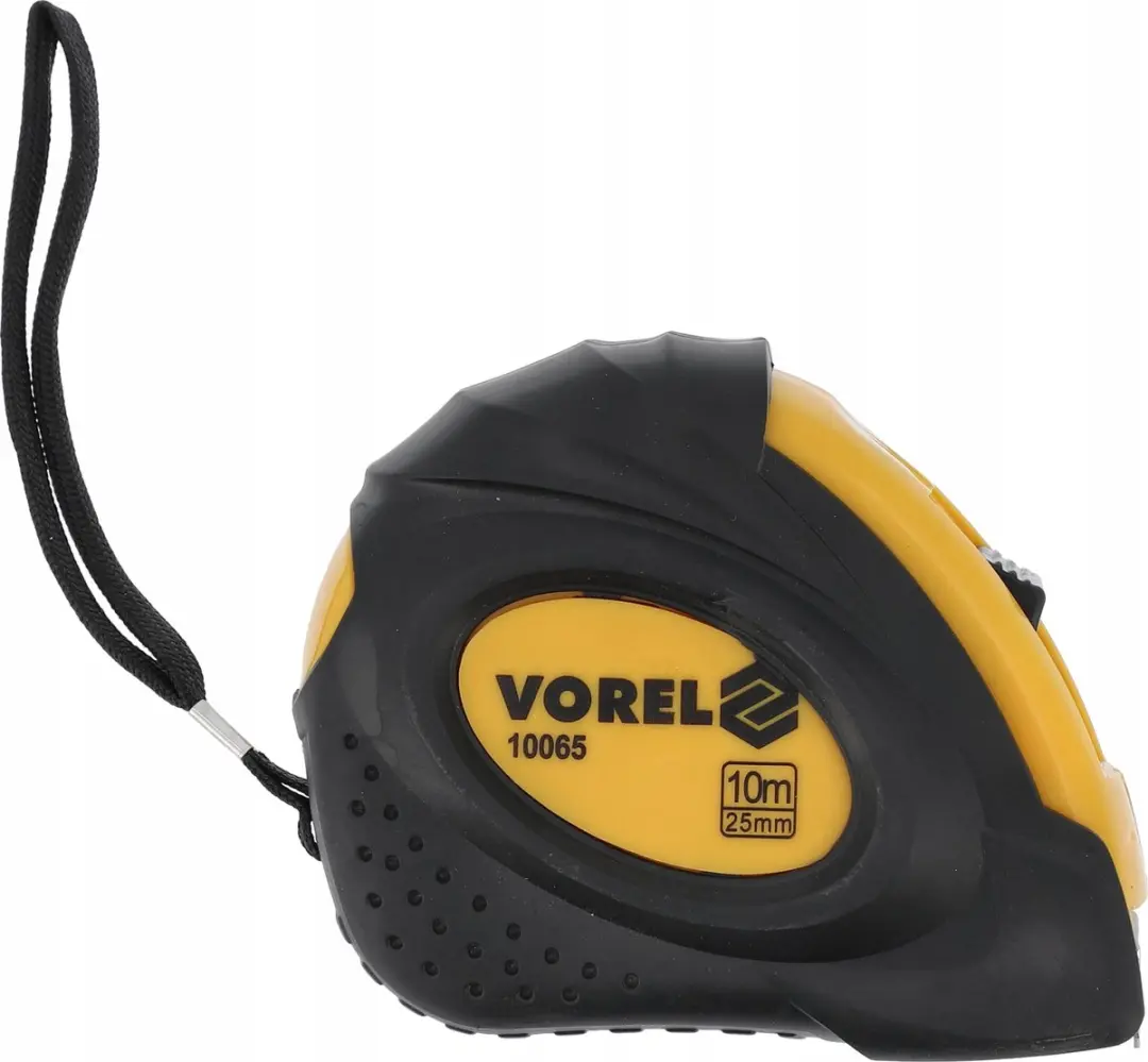 Vorel Rolmaat 10m x 25mm Dubbele Vergrendeling - afbeelding 6 van 6