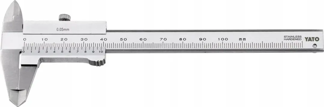 YATO Schuifmaat 100 mm / 0,05 mm