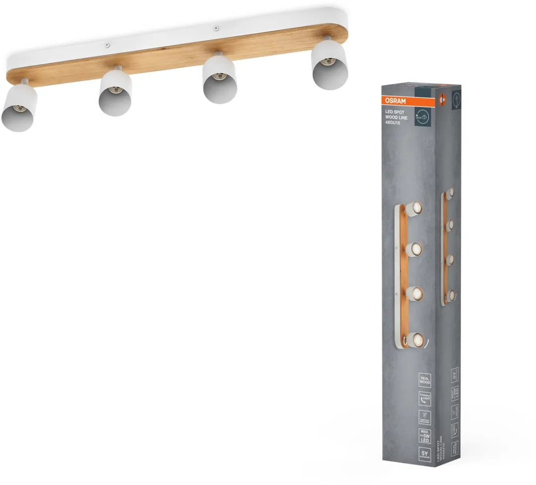 Osram LED Spot Wood Line 4xGU10