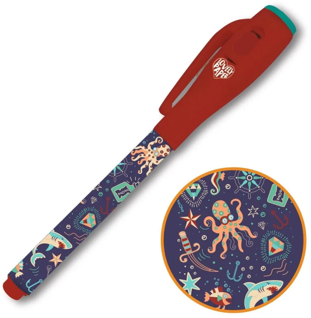 Djeco Steve Serie Magische Pen UV - Rood