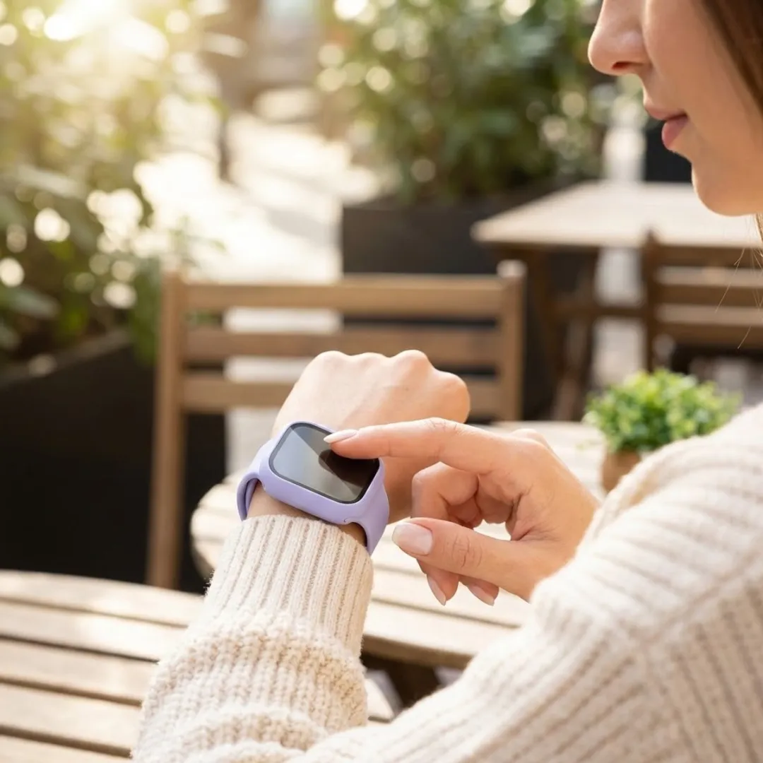 NUVEX Meerkleurige Beschermhoes Apple Watch 38mm - 8-delige Set