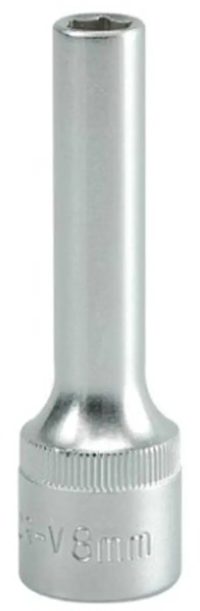 YATO 8 mm 1/2" Lange 6-hoek Dop, CRV