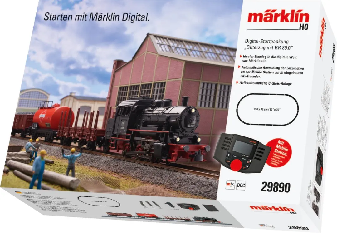 Märklin 29890 Digitale Startset Goederentrein H0 - Veelkleurig