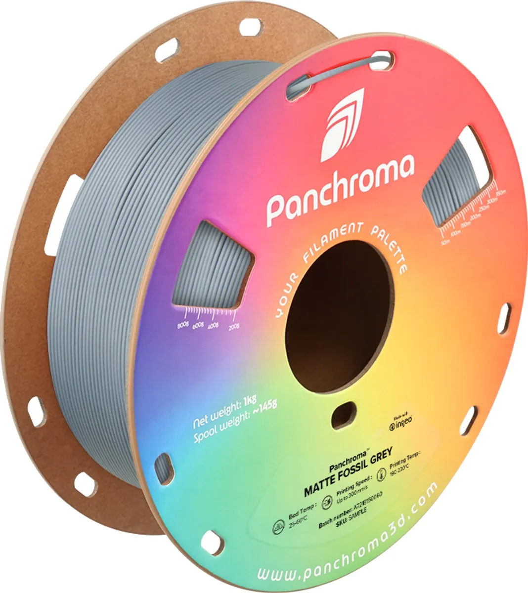Polymaker PolyTerra PLA Matte Fossil Grey 1,75mm