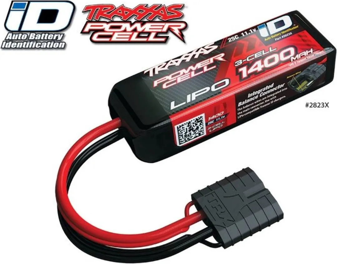 Traxxas LiPo Accupack 11.1V 1400mAh 3S 25C