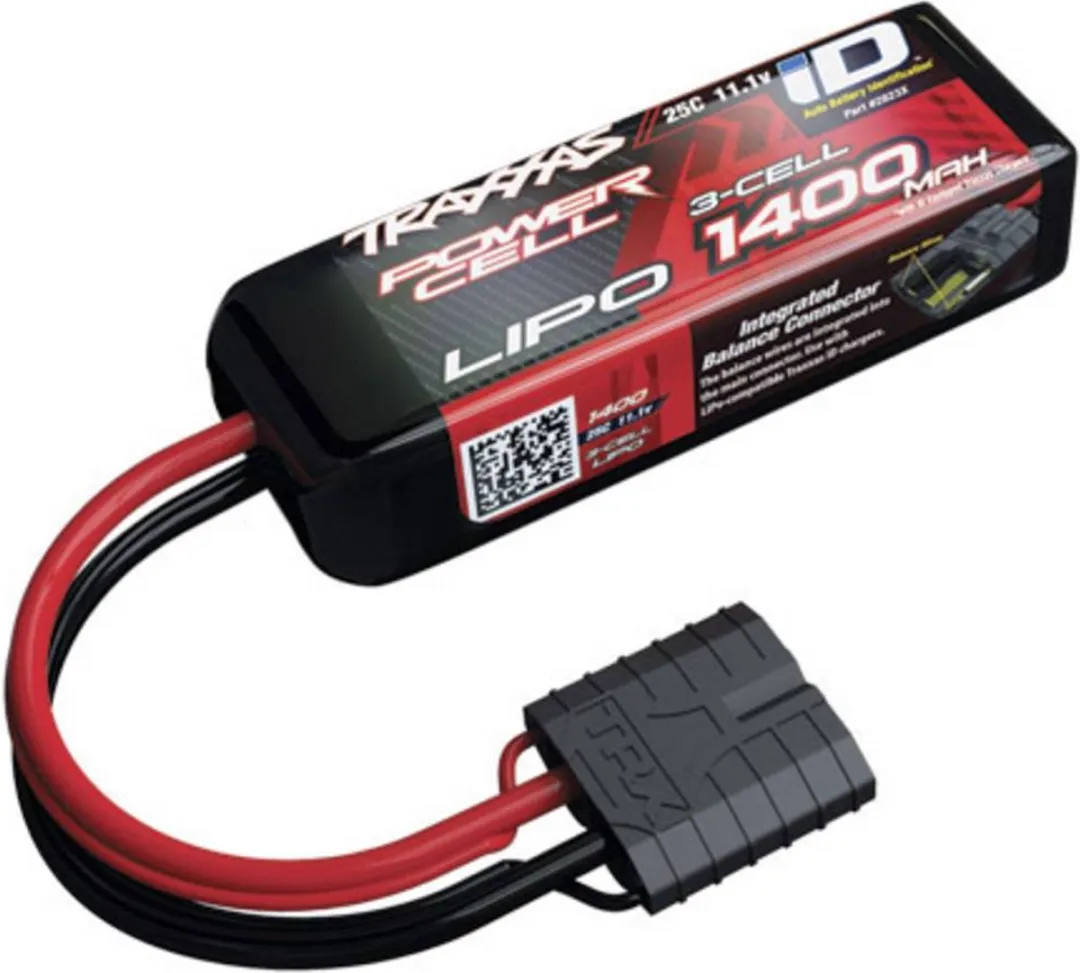Traxxas LiPo Accupack 11.1V 1400mAh 3S 25C - Hardcase