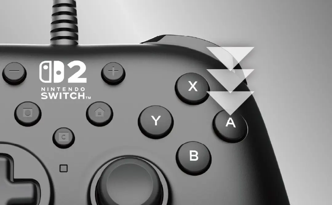 HORI Horipad Turbo NSX-005E Controller - Zwart - afbeelding 3 van 6
