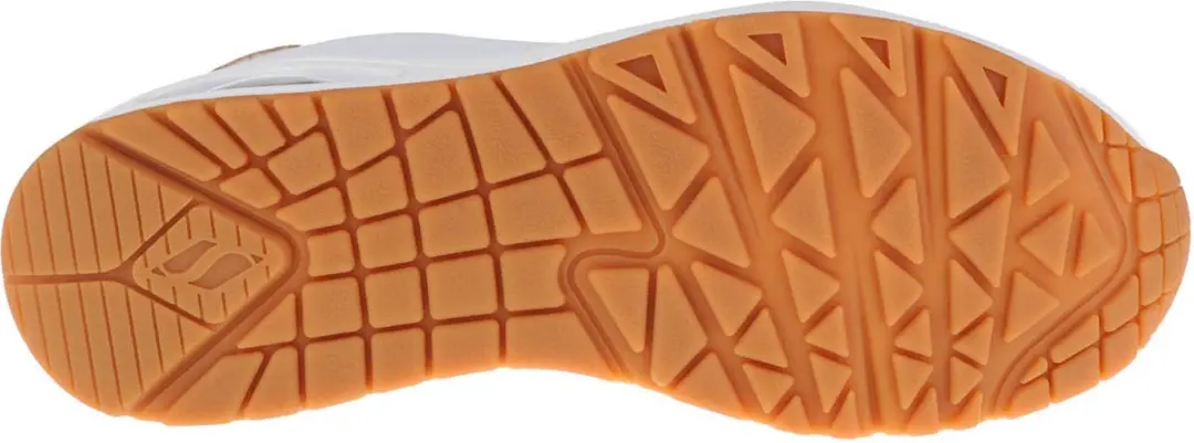 Skechers Uno Shimmer Away Dames Sneakers - Wit - afbeelding 4 van 4