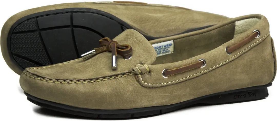 Orca Bay Ballena Dames Mocassin Taupe Maat 40