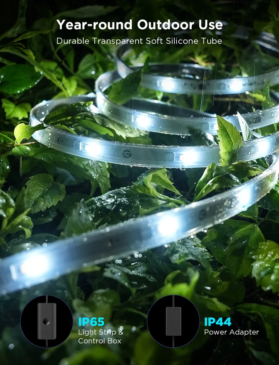 Govee Outdoor Strip Light Pro RGBICWW LED Strip 10m - App-bediening