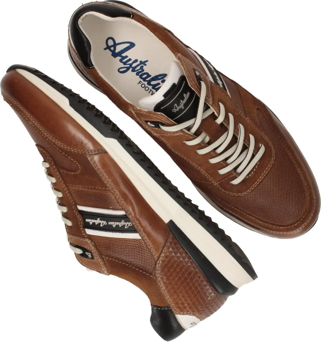 Australian Filmon Lage Sneakers - Cognac - afbeelding 6 van 6