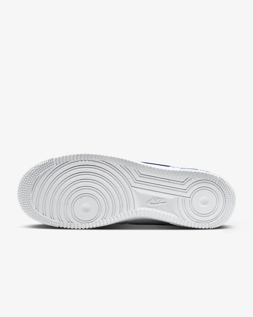 Nike Air Force 1 '07 LV8 Heren Sneakers - Wit/Blauw - afbeelding 4 van 6