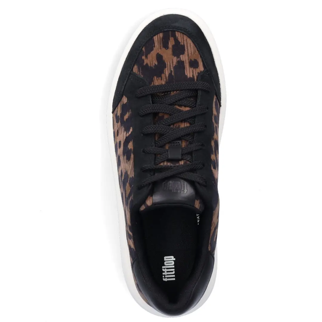 FitFlop RTG Dames Suède Schoenen - Zwart/Chocolate - 39 - afbeelding 5 van 6