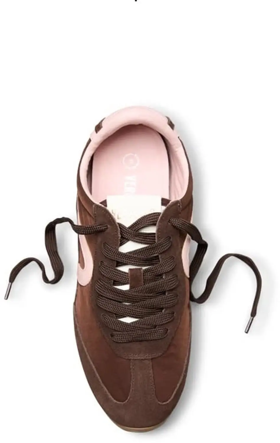 Verbenas Jamaica donkerbruin dames sneakers