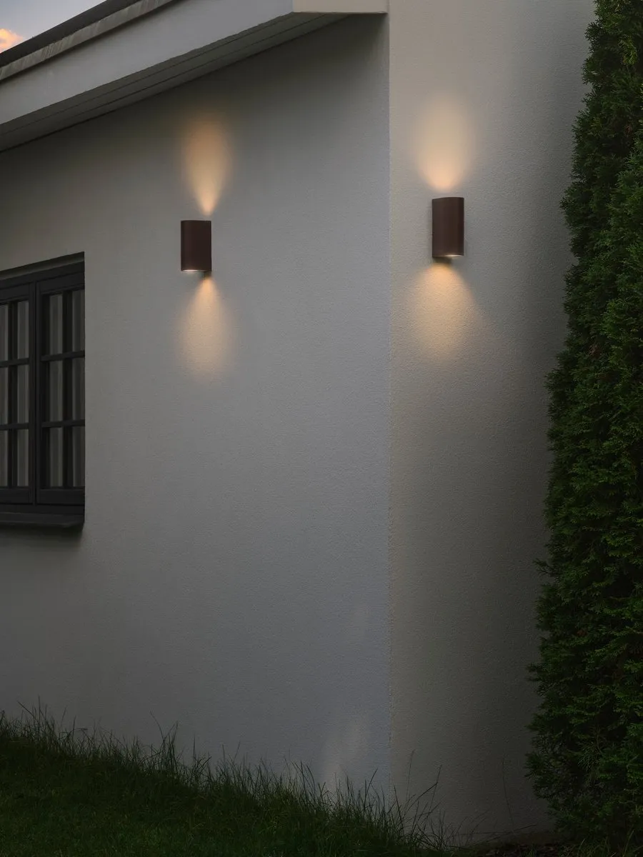 Nordlux Dion Double GU10 Buitenlamp - Roest