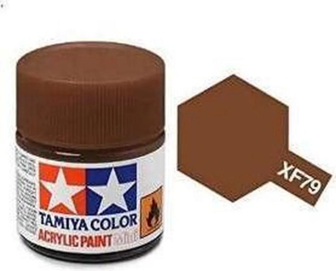 Tamiya XF-79 Linoleum Deck Brown Acrylverf 10ml
