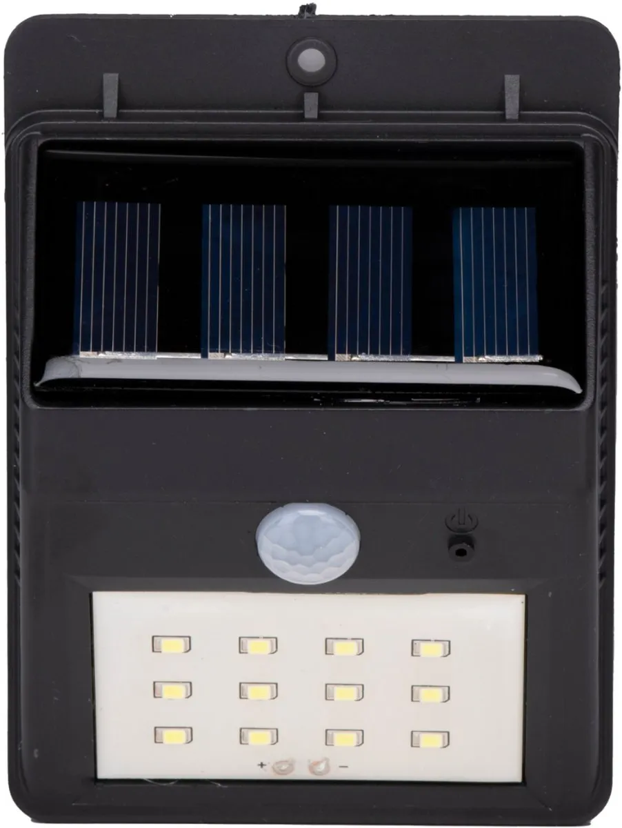 Grundig Alpina Solar Wandlamp Buiten - Zwart