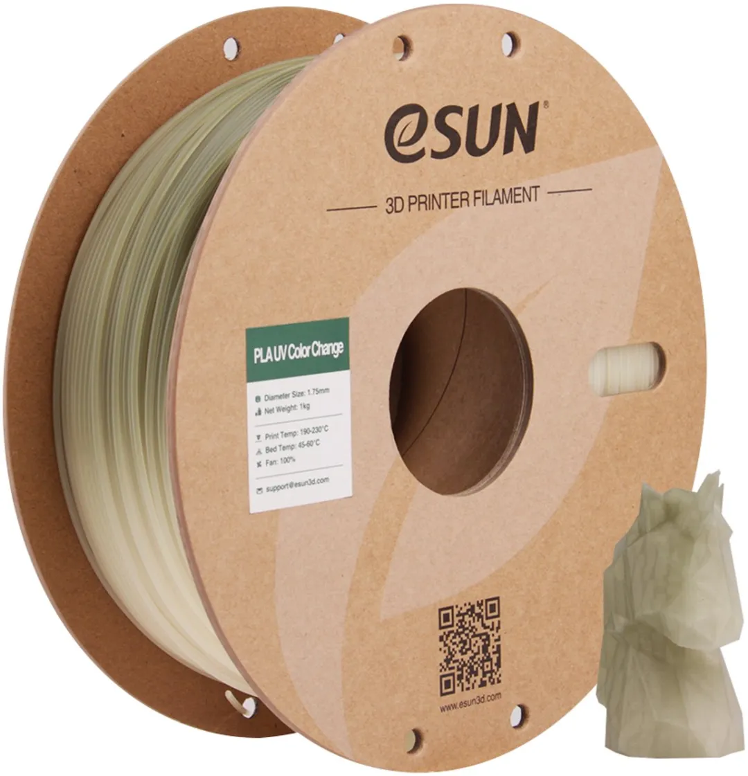 ESUN PLA-UV Color Change 1.75mm 3D Printer Filament