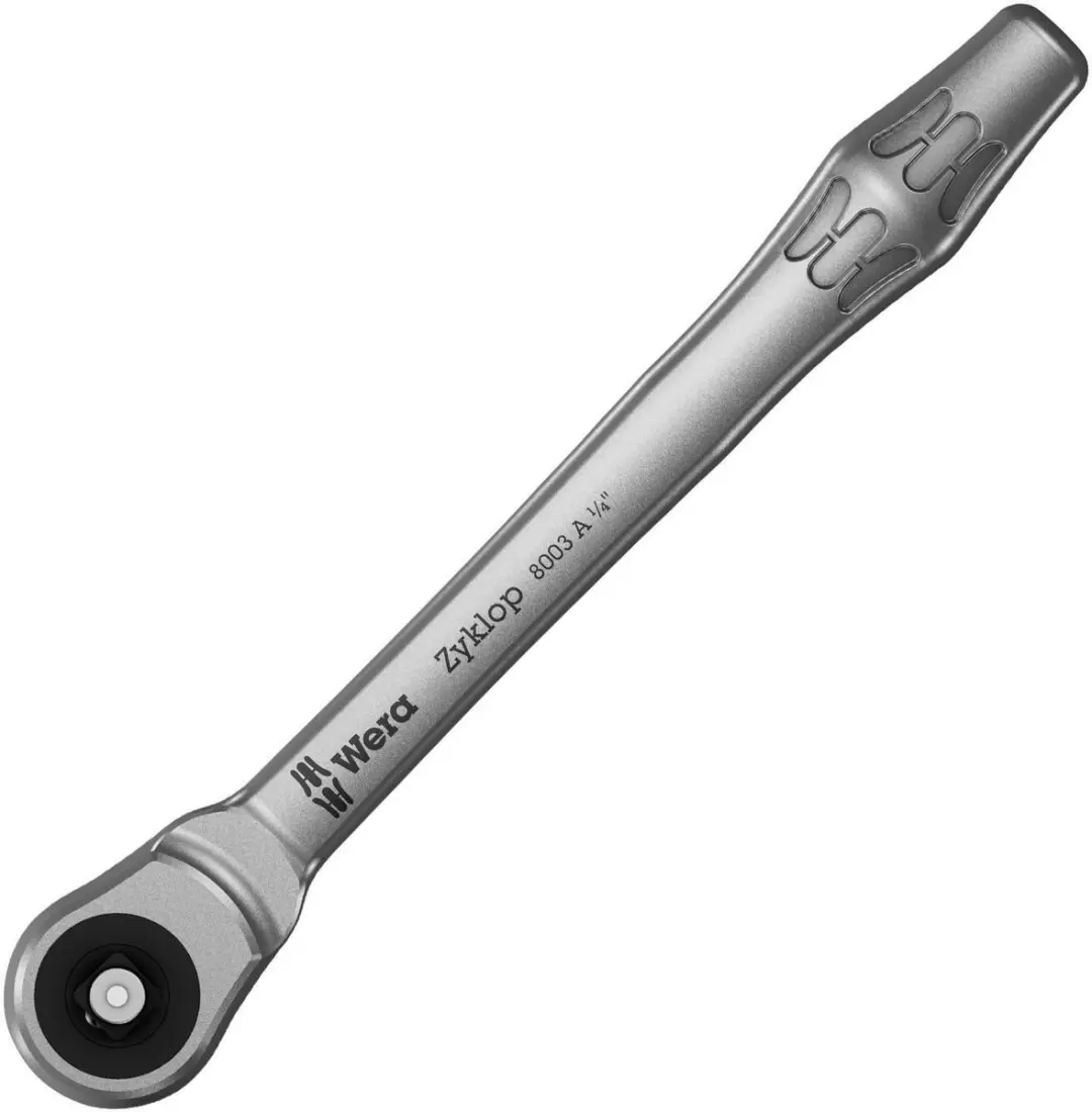 Wera Zyklop Metal 8003 A Omschakelratel 1/4" 141mm - afbeelding 3 van 6