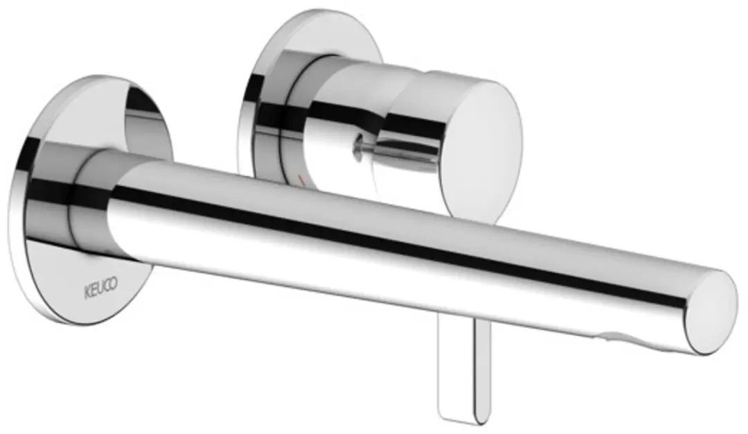 Keuco Edition 400 51516010200 Inbouw Wastafelkraan - Chroom - afbeelding 3 van 4