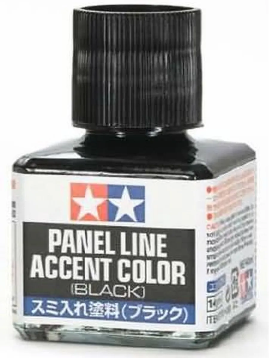 Tamiya Panel Line Accent Color Black 40ml